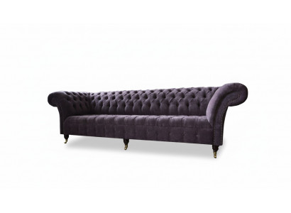 Bank Bankstel 4-zits Design Bekleding Modern Stof Chesterfield Bankstellen Nieuw