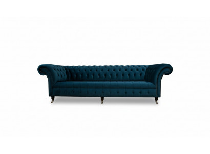Ontwerpbank Chesterfield bekleding modern textiel stof bankstellen 4 zits slaap