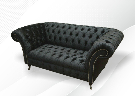 Chesterfield Velvet Clubbank Bekleding 2-zits Ontwerp Textiel Banken Banken
