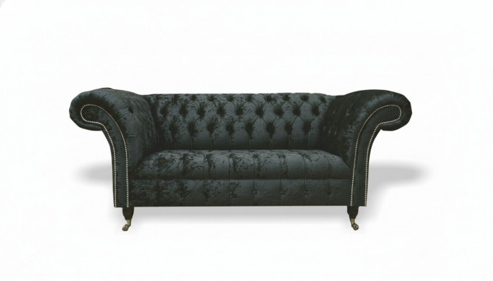 Chesterfield Velvet Clubbank Bekleding 2-zits Ontwerp Textiel Banken Banken