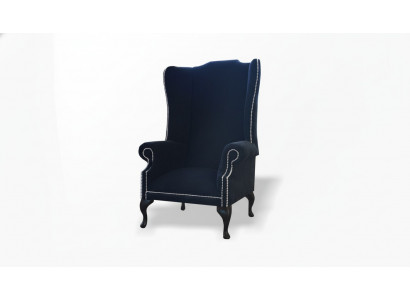 Sessel Design Bank Chesterfield Textiel Lounge Club Bekleding Zitplaats Luxe 1-zits