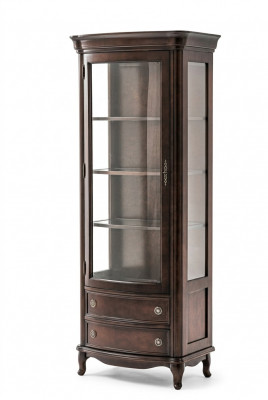 Klassieke vitrinekast commodes vitrines vitrinekast kast glazen kast boeken Nieuw