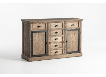 Console bruin houten tafel met lade plank bijzettafel dressoir meubels