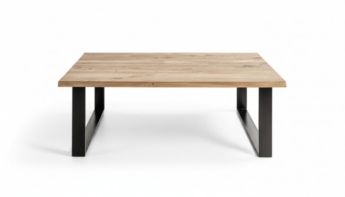 Ontwerper salontafel glazen tafel bank bestel tafels bruin hout loft meubels