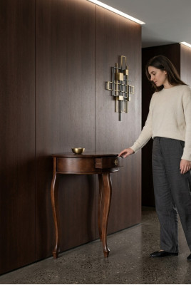 Console Tafel Ontwerp Meubels Tafels Sideboard Medusa Luxe Woonkamer Lowboard