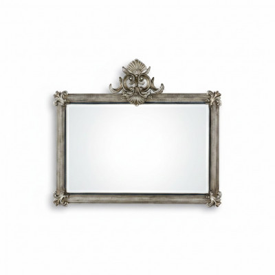 Klassieke grote spiegel wandspiegel met houten frame hangspiegel SP6570 barok.