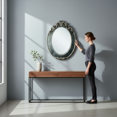 Decoratie wandspiegel meubels wonen interieur garderobe muur spiegel nieuw