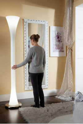 Stuur klassieke designspiegel woonkamer commode houten frame barok rococo.