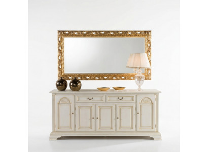Wandspiegel frame Goud Glas Woonkamer 96x186 Spiegel Woonkamer Meubels Hangen