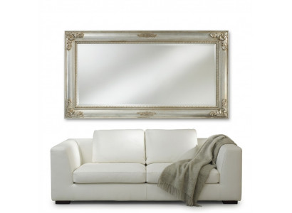 Wandspiegel Antiker Spiegel Barock Antik Holz 187x97 Hängespiegel Möbel Rahmen  Wandspiegel Antieke Spiegel Barok Antiek Hout 187x97 Ophangspiegel Meubels Frame