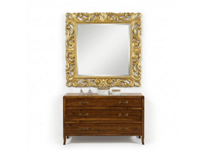 Ontwerp Grote Wandspiegel Spiegel Antiek Vintage Klassieke Muurspiegel Barok Rococo Nieuw