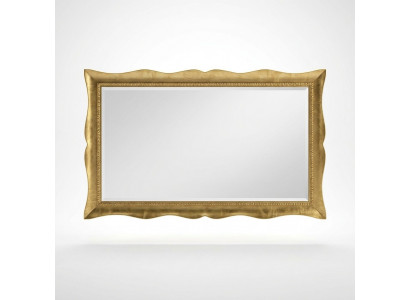 Spiegel wand glas xxl goud groot 181x91 frame hout Hangspiegel Barok Rococo