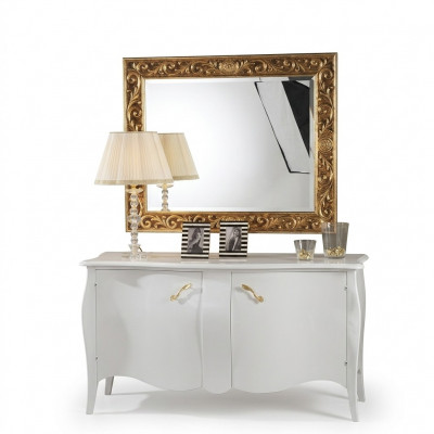 Wandspiegel Spiegel Bad Flur Design Salon Antik Stil Glas Vintage Barock Rokoko  Muur spiegel Spiegel Bad Gang Ontwerp Salon Antieke Stijl Glas Vintage Barok Rococo