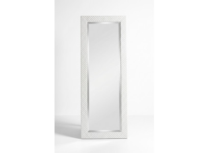 Handgemaakte spiegel Staande spiegel groot Houten frame echt hout 176x86cm Ophangen