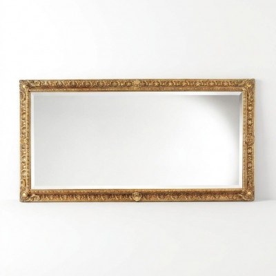 Wandspiegel Houten frame Spiegel Frame Ontwerp Rokoko Barok Woonkamer Meubels Nieuw