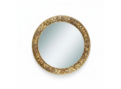 Klassieke wandspiegel houten spiegel meubels nieuw barok rond ronde frame wand nieuw