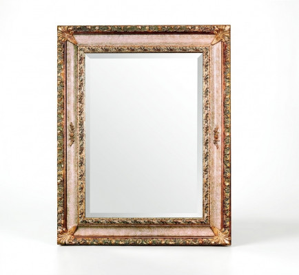 Klassieke wandspiegel met houten frame spiegelmeubels 94x184 ontwerp barok rococo nieuw