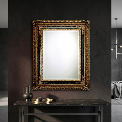 Wandspiegel Antieke Spiegel Staande spiegel barok antiek Echt hout 102x192cm Nieuw