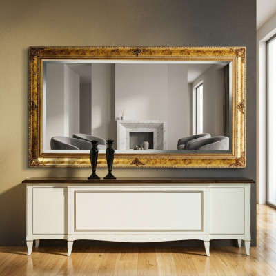 Klassieke ontwerp spiegel wandspiegel Retro Barok Rococo Gouden houten frame