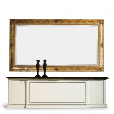 Klassieke ontwerp spiegel wandspiegel Retro Barok Rococo Gouden houten frame