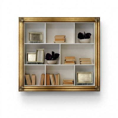 Wandplank Boekenkast Boekenkast Woonkamer Muur Luxe