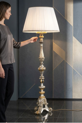 Klassieke vloerlamp Lamp Staande Lamp Staande Lamp Lamp Ø65cm Verlichting Nieuw