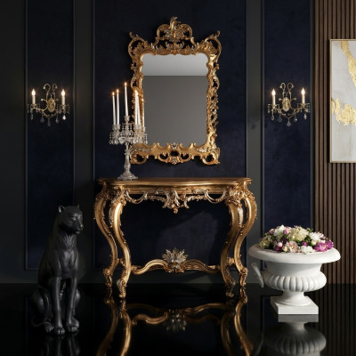 Kaptafel Console Kaptafels Tafel Consoles Secretaris Spiegel