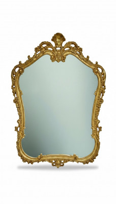 Spiegel Wandspiegel Barock Rokoko Hal Wohnzimmer Bad Holz Glas Design SP7560