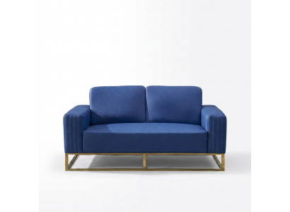 Bank Kunstleer Bankstel Elegant Ontwerp Designer 2-Zits Meubels Klassiek