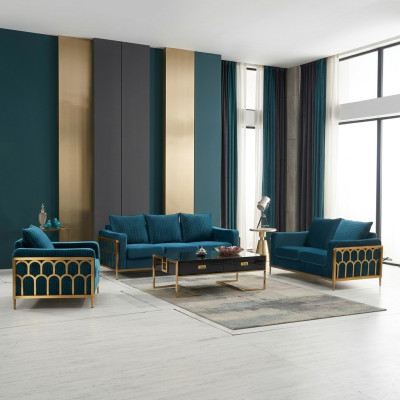 Woonkamer Design Bankstel 3+2+1 Zit Moderne Bankstel Set