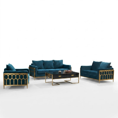 Woonkamer Design Bankstel 3+2+1 Zit Moderne Bankstel Set