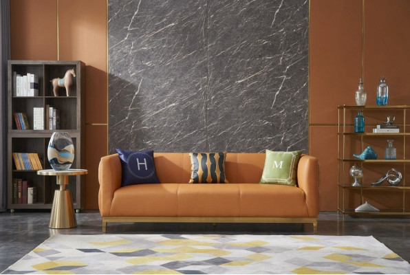 Designerbank 3-zits Moderne Bank Beklede Banken Designbank Driepersoons