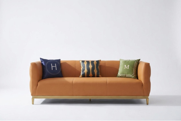 Designerbank 3-zits Moderne Bank Beklede Banken Designbank Driepersoons