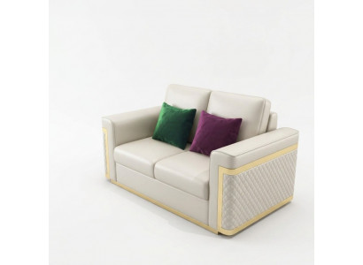 Sofa Bank Bekleding 2-zitsbanken Bankstellen Zitten Decor Garnituren Design Club