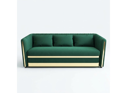 Driepersoons bank gestoffeerd designbank zetel 3-zits bank woonkamer meubels modern
