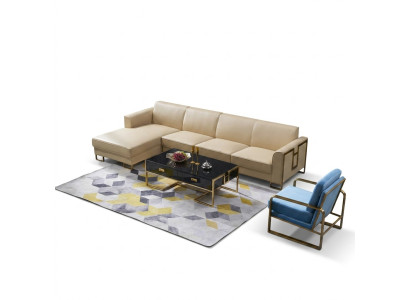 Woonlandschap L Vorm Hoekbank Bank Ontwerp Bekledingsset Bank Hoek