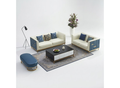 Bankstel 3+2 Zits Moderne set Zitgroep Bank Luxe bankstellen