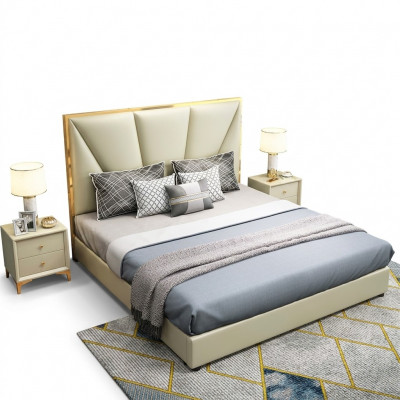 Bed Houten Bedden Luxe Hotel Klassiek Tweepersoonsbed Bedframe Landhuis