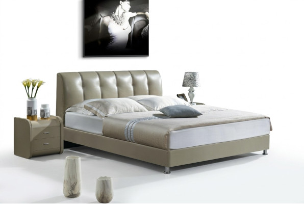 Bedtextiel 2x nachtkastje 3-delig. Slaapkamer luxe set meubels Modern Bedden Nieuw.