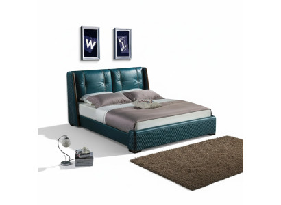 Bed Houten Bedden Luxe. Hotel Tweepersoonsbed Klassiek Bedframe Landhuis