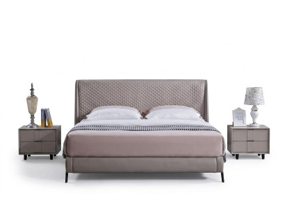Compleet slaapkamer set Bed 2x Nachtkastje 3-delige sets Designer Luxe
