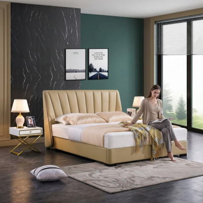 Tweepersoons slaapkamer bedden luxe meubels tweepersoons bed hotelinrichting