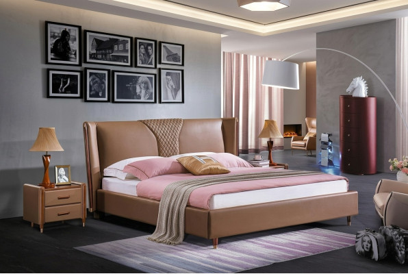 Bed Gestoffeerd Betaalbare Meubels Slaapkamer Tweepersoonsbed Luxe Bedden
