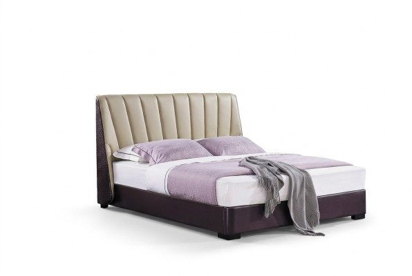 Bed Luxe slaapkamerontwerp Bedden Textiel Hout Bedframe Nieuw