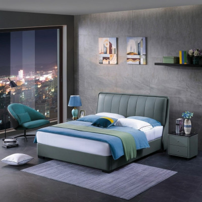 Luxe slaapkamer meubels Bed 2x nachtkastje set Bedden Hotel meubels 3-delige set Nieuw