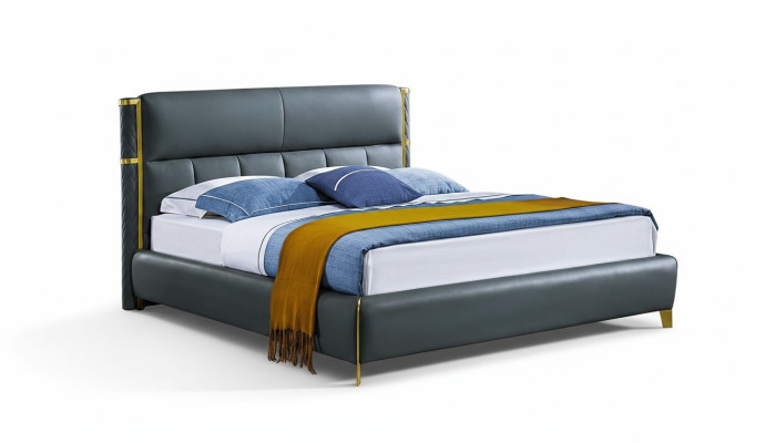 Luxe bed bekleding ontwerp dubbele bedden hotel echtelijke slaapkamer textiel