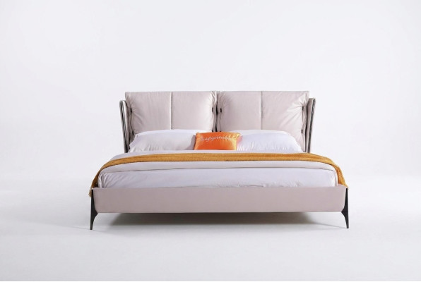 Modern design hotelbed xxl bedden luxe dubbel leder kunstleer