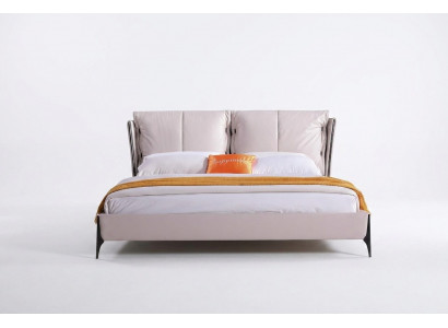 Modern design hotelbed xxl bedden luxe dubbel leder kunstleer