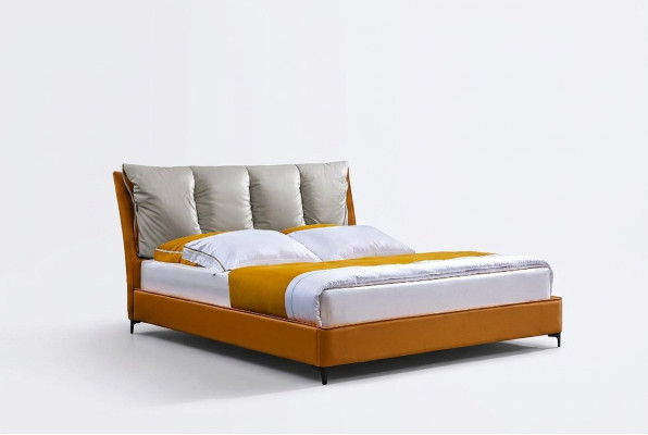 Luxe bed 3-delige set nachtkastje meubels slaapkamer luxe matras bedframe nieuw