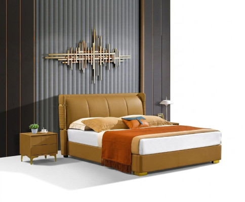 Tweepersoonsbed Oranje Meubels Bedden Slaapkamer Tweepersoonsbed Beige Hotel
